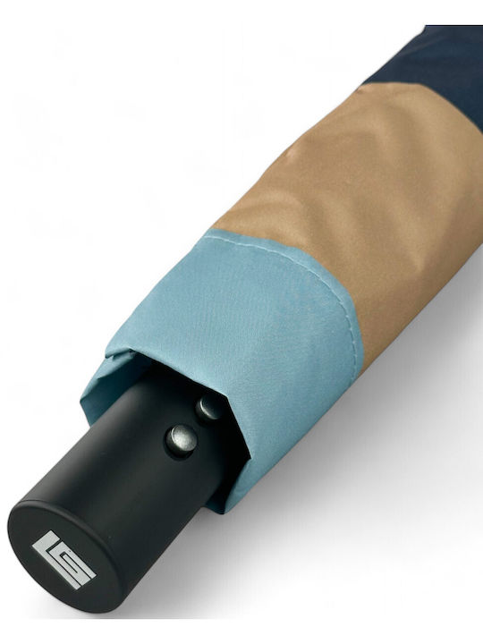 Guy Laroche Windproof Automatic Umbrella Compact Blue