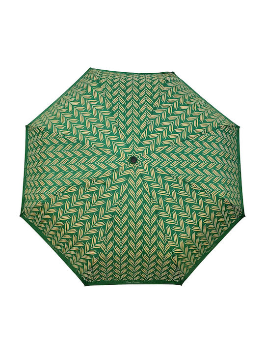 Pierre Cardin Windproof Automatic Umbrella Compact Green