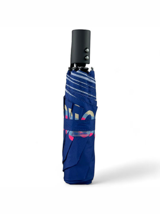 Guy Laroche Windproof Automatic Umbrella Compact Blue