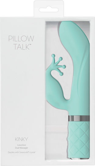 BMS Factory Pillow Talk Kinky Δονητής Rabbit 21.5cm Aqua