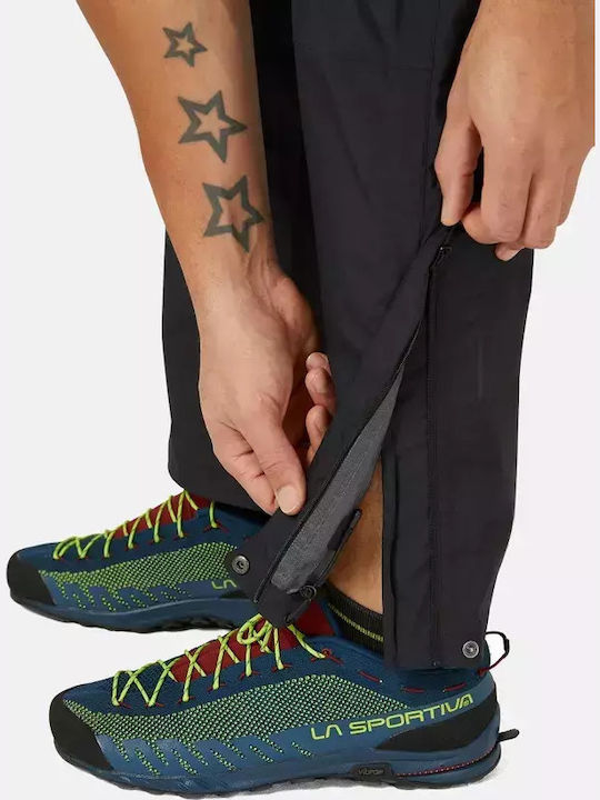 Rab Downpour Eco Men's Hiking Long Trousers Black