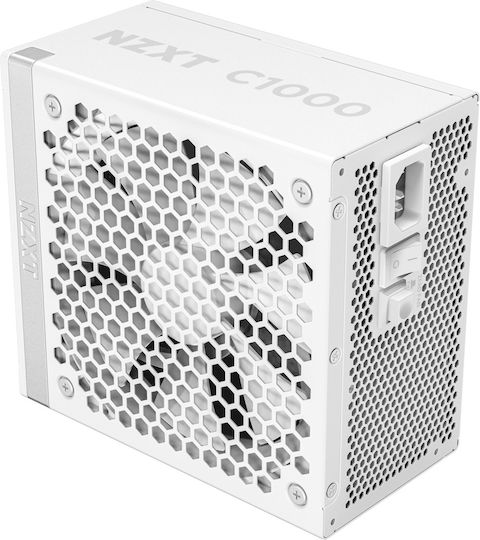 NZXT C1000 Gold ATX 3.1 1000W Λευκό Τροφοδοτικό Υπολογιστή Full Modular 80 Plus Gold