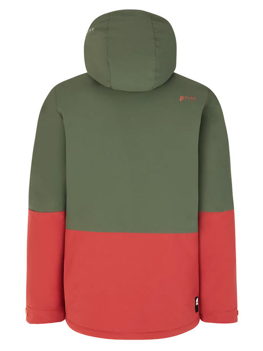 Protest Snowjacket 6710944-773 Masculin Jachetă pentru Schi & Snowboard Roșu