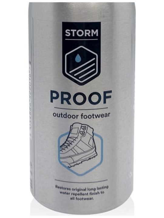 Footwear Proofer Spray On 150ml Αδιαβροχοποιητικό Σπρέι Υποδημάτων Storm Care Συσκευασία 6 Τεμ