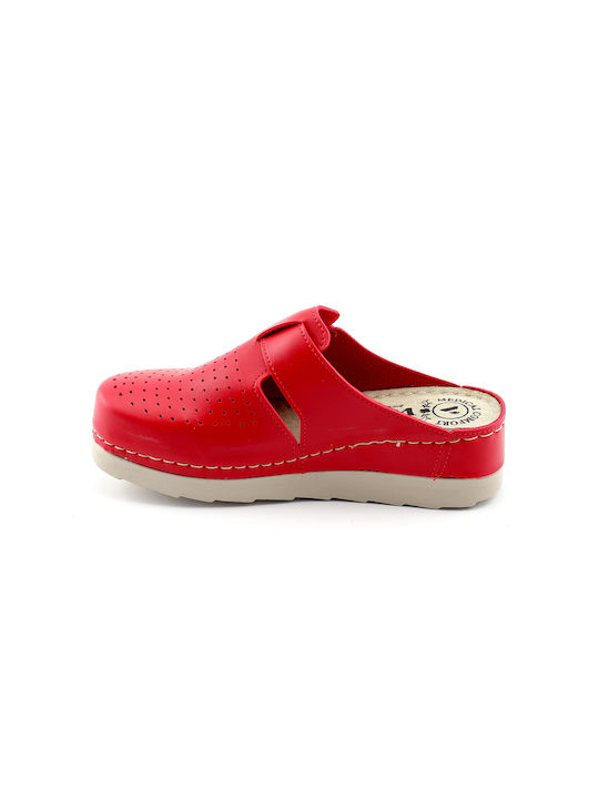 Vesna Women's Anatomic Clogs Red