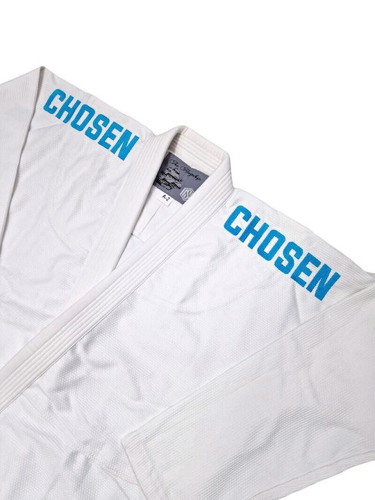 Chosen Uniform Brasilianisches Jiu Jitsu Weiß