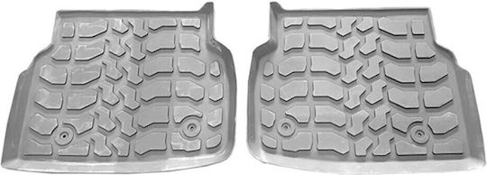 Auto Gs Set of Front and Rear Mats 5pcs Tray Type for BMW F01 Gray