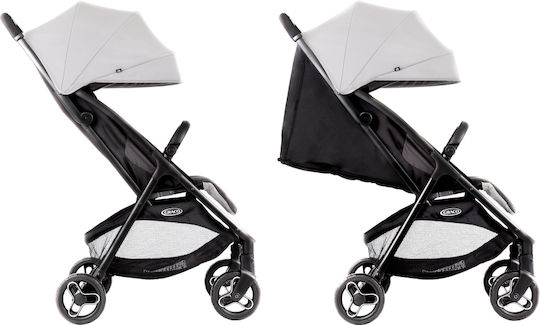 Graco Myavo Καρότσι Μωρού Kατάλληλο για Nεογέννητο Steeple Gray 5.8kg GS2107BBSTG000