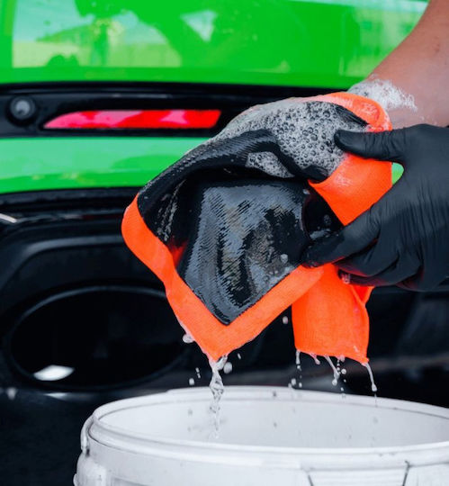 K2 Poly Pro Cloth Microfiber Cleaning Car Orange 30x30cm
