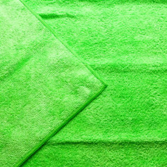 SIM Cloth Microfiber Cleaning Car 350gsm Green 60x40cm