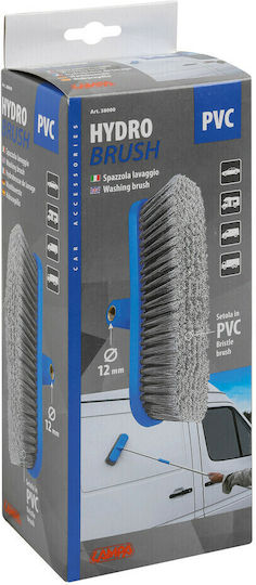 Washing Brush with Plastic Bristle (PVC) 7.5x24cm for Poles (l3806.0/l3807.2/l3807.0)