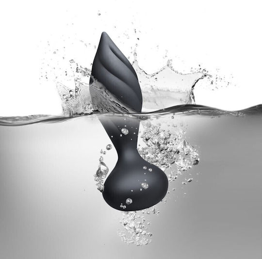Rocks Off Desire Анална тапа с възможност за безжична работа и вибрация Черна