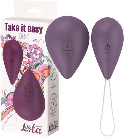 Lola Games Mini Δονητής Egg 7cm Μωβ