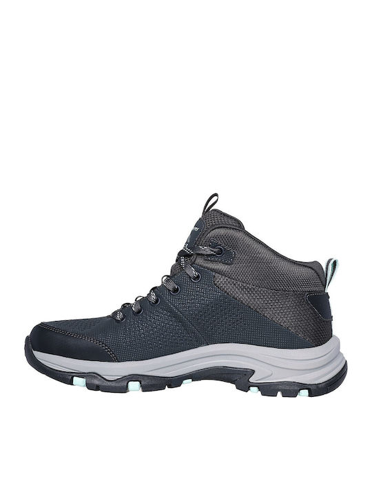 Skechers Trego Γυναικεία Ορειβατικά Μποτάκια Γκρι