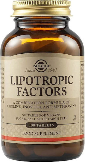 Solgar Lipotropic Factors 1000mg 150 tabs