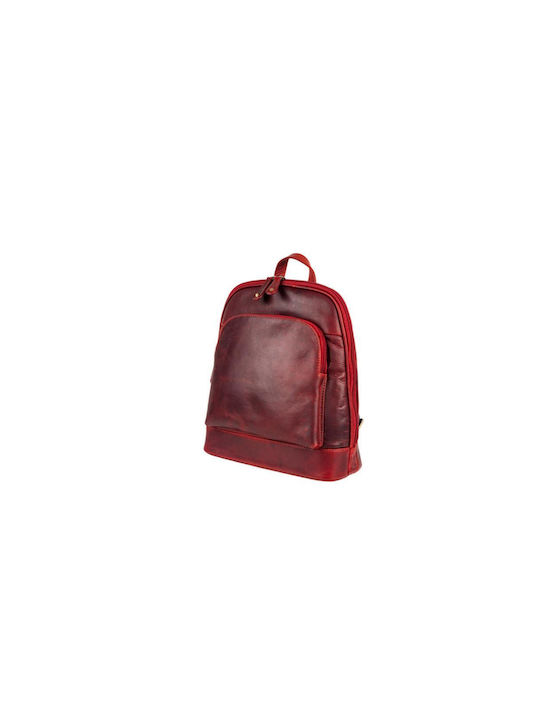 Leather Creations XK Backpack Red