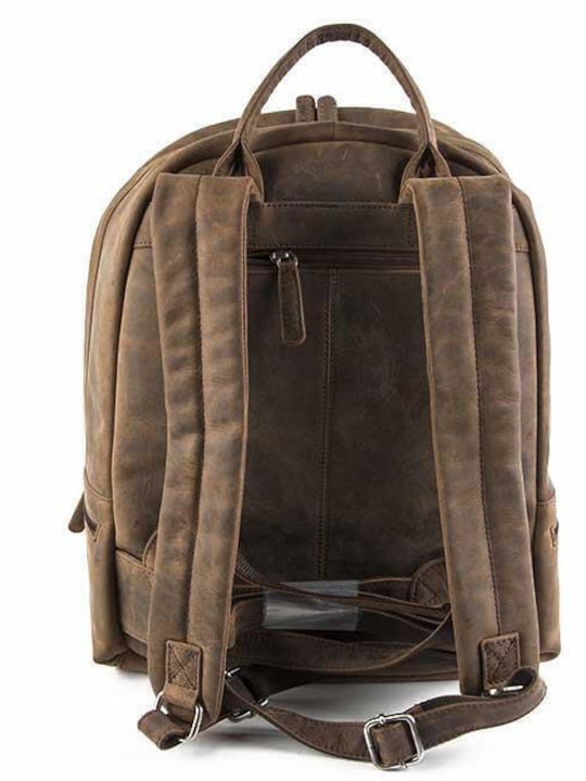Leather Creations XK Backpack Καφέ
