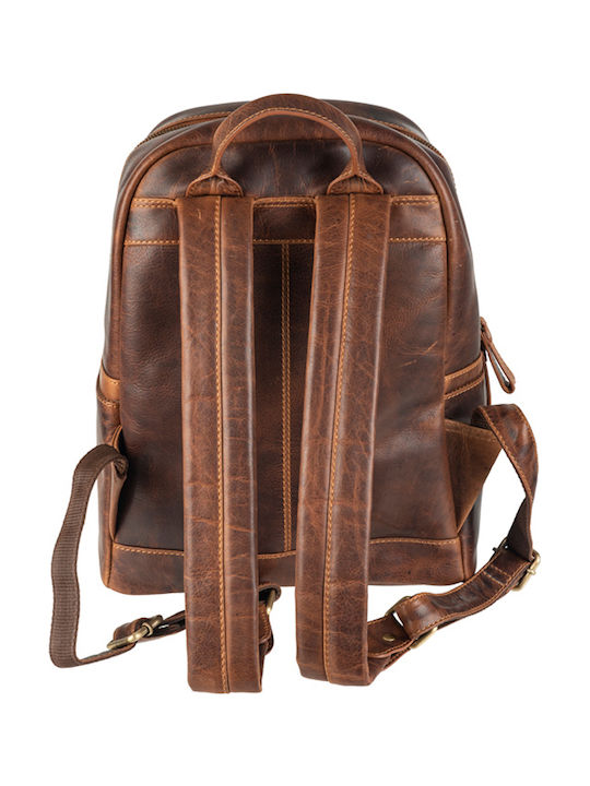 Leather Creations XK Rucksack Braun