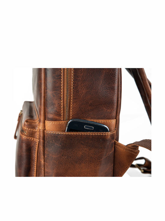 Leather Creations XK Rucksack Braun