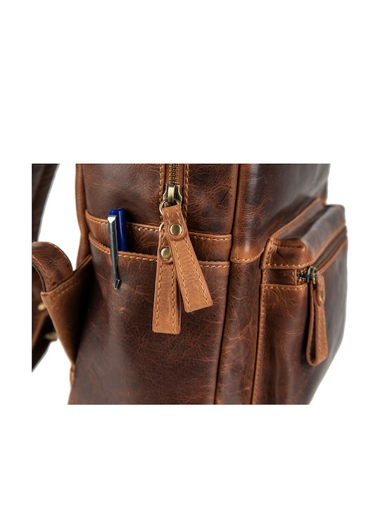 Leather Creations XK Rucksack Braun