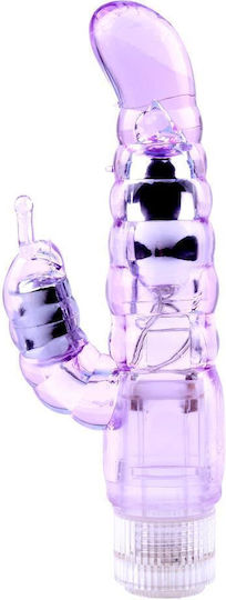 Chisa Novelties Vibrator Δονητής Rabbit 21cm Μωβ