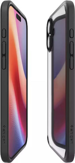 Spigen Ultra Hybrid Back Cover Plastic 2mm Matte Black (iPhone 16 Plus)