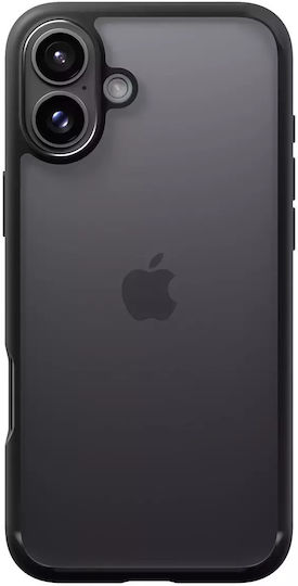 Spigen Ultra Hybrid Back Cover Plastic 2mm Matte Black (iPhone 16 Plus)