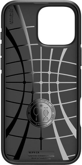 Spigen Core Armor Umschlag Rückseite Silikon 1.2mm Schwarz (iPhone 17 Pro Max / iPhone 17 Pro / iPhone 16 Pro Max)