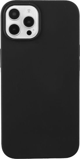 Idol 1991 Velvet Elite Back Cover Silicon / Plastic Rezistentă La Apă Negru (iPhone 16 Pro Max)