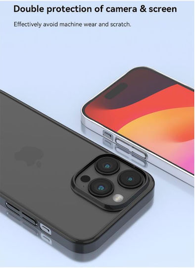 Devia Glimmer Umschlag Rückseite Kunststoff Blau (iPhone 15 Plus / 16 Plus)