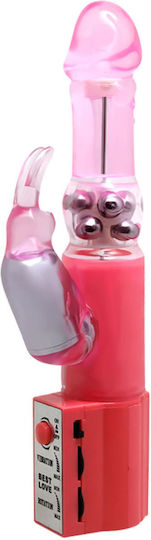 Boss Of Toys Vibrator Rabbit 24cm Pink