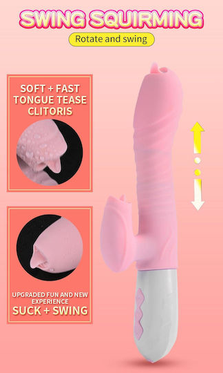 Boss Of Toys Vibrator Rabbit 22cm Pink