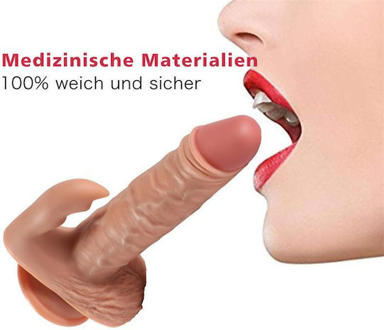 Shequ Realistisch Vibrator 20cm Fleisch