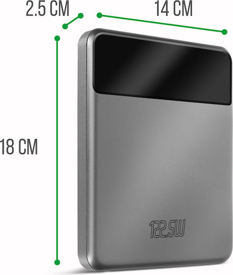 4Smarts Power Bank 20000mAh 122.5W Γκρι