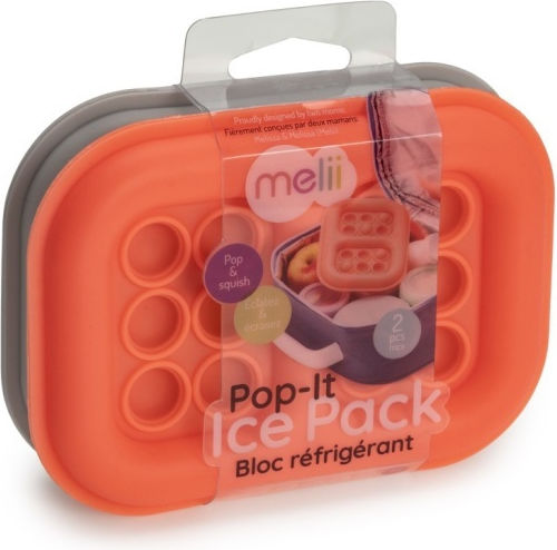 Melii Set de mâncare pentru copii din plastic Roz
