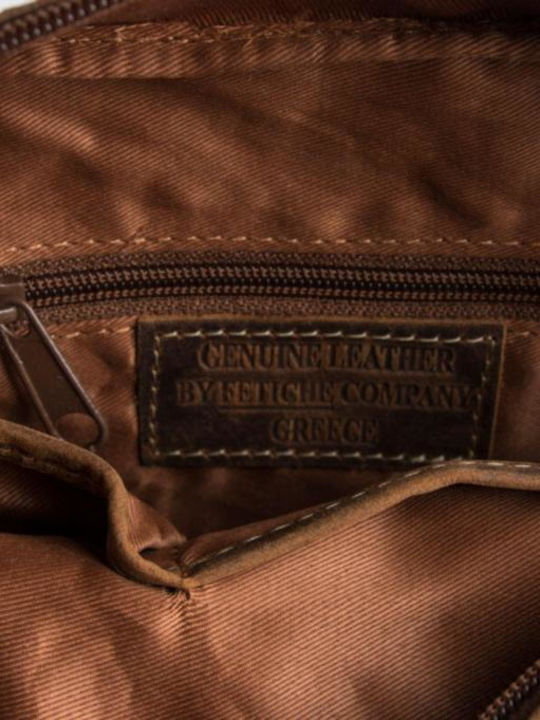 Leather Men's Bag Shoulder / Crossbody Tabac Brown