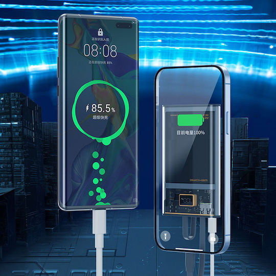 WK WP-325 Power Bank 20000mAh 20W with USB-A and USB-C Power Delivery Black