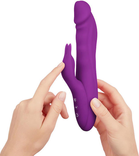 FemmeFunn Δονητής Rabbit 21.6cm Μωβ