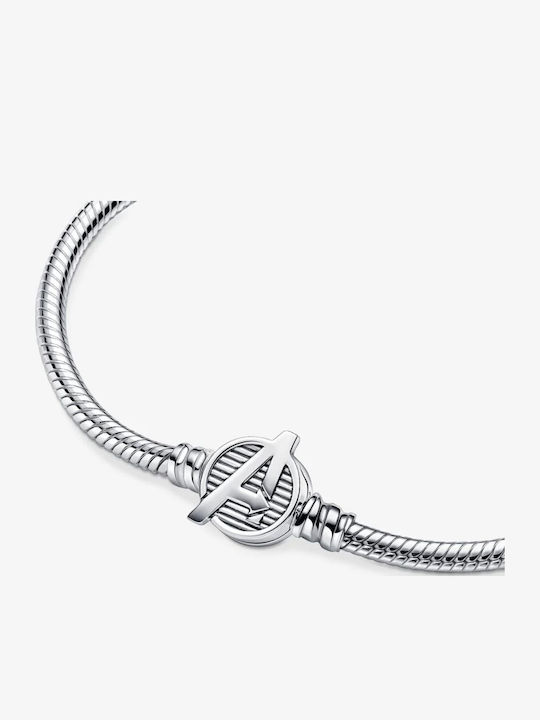Pandora Moments Γυναικείο Βραχιόλι Αλυσίδα από Ασήμι 17cm