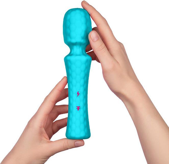 FemmeFunn Δονητής Μασάζ 20.3cm Τιρκουάζ