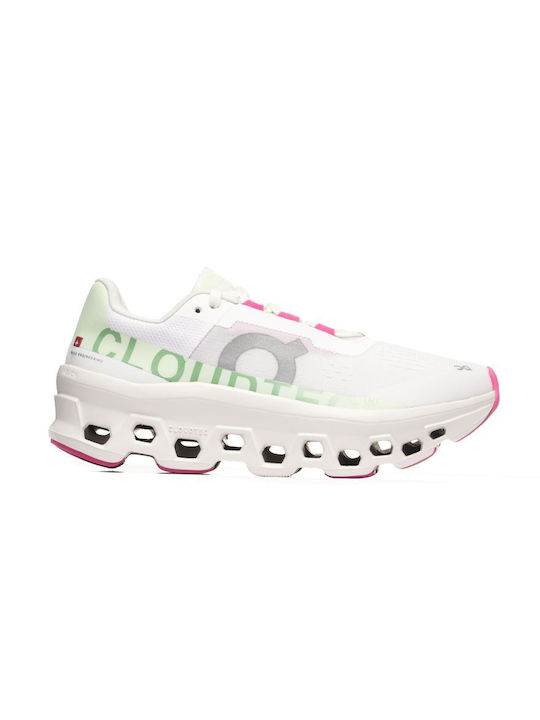 On Cloudmonster Sport Shoes Running White