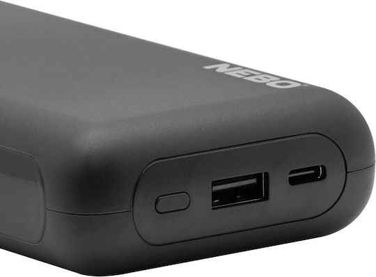 Nebo Външна Батерия 20000mAh с USB-A Изходен Порт и USB-C Изходен Порт Power Delivery Черна