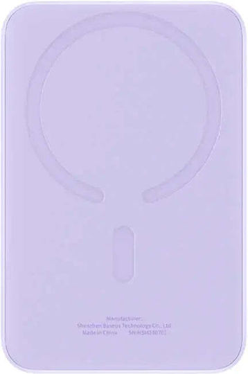 Baseus Mini Air MagSafe Power Bank 10000mAh 20W cu Port USB-C Violet