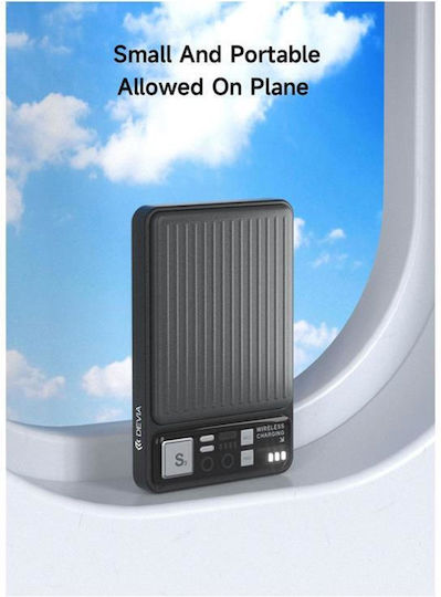 Devia Power Bank 10000mAh 22.5W με Θύρα USB-A Power Delivery Γκρι