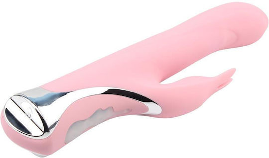 Chisa Novelties Aphrovibe Rotating Missile Bunny Δονητής Rabbit 24cm Pink