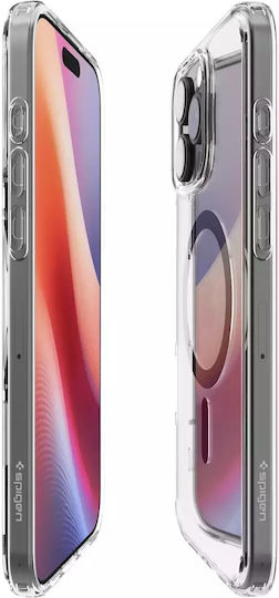 Spigen Ultra Hybrid MagFit Umschlag Rückseite Kunststoff 1.2mm Graphite (iPhone 17 Pro / iPhone 16 Pro)