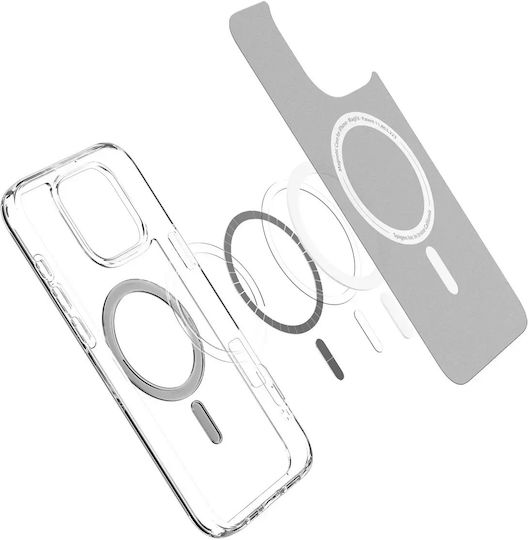 Spigen Ultra Hybrid MagFit Umschlag Rückseite Kunststoff 1.2mm Graphite (iPhone 17 Pro / iPhone 16 Pro)