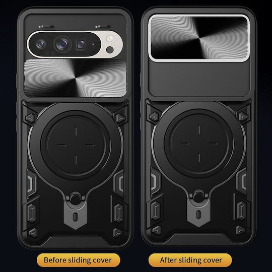 Techsuit Camguard Pro Back Cover Σιλικόνης Ροζ Χρυσό (Google Pixel 9 / 9 Pro)