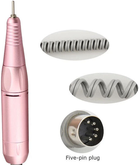 Silver Nail Drill Bit Replacement with 30000 Rounds per Minute
