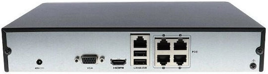 Hilook Захранван от Hikvision Мрежов Комплект Ik-4142th-mh/p С 2mpx 4x Камери Ipc-t221h 2.8mm 1x Nvr-104mh-d/4p 1tb Hdd